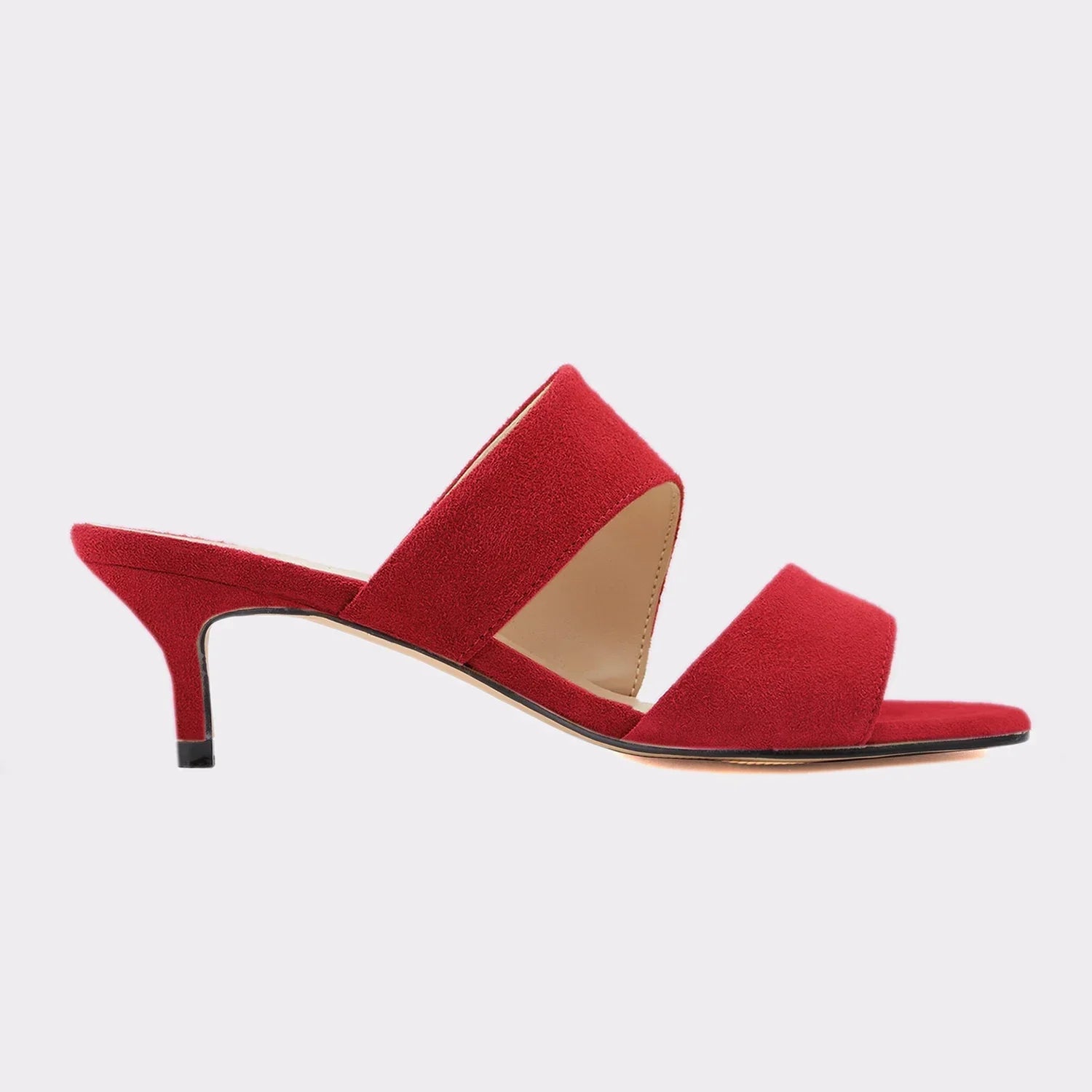 Suede Summer Mule