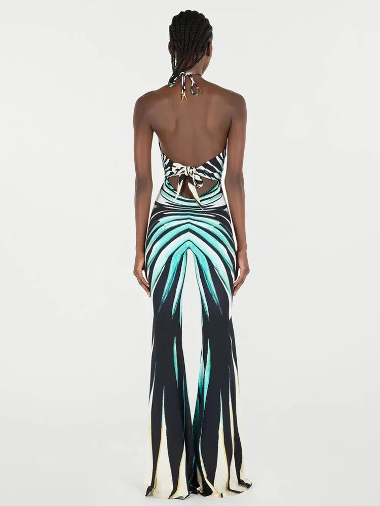 Blue Rays Jumpsuit