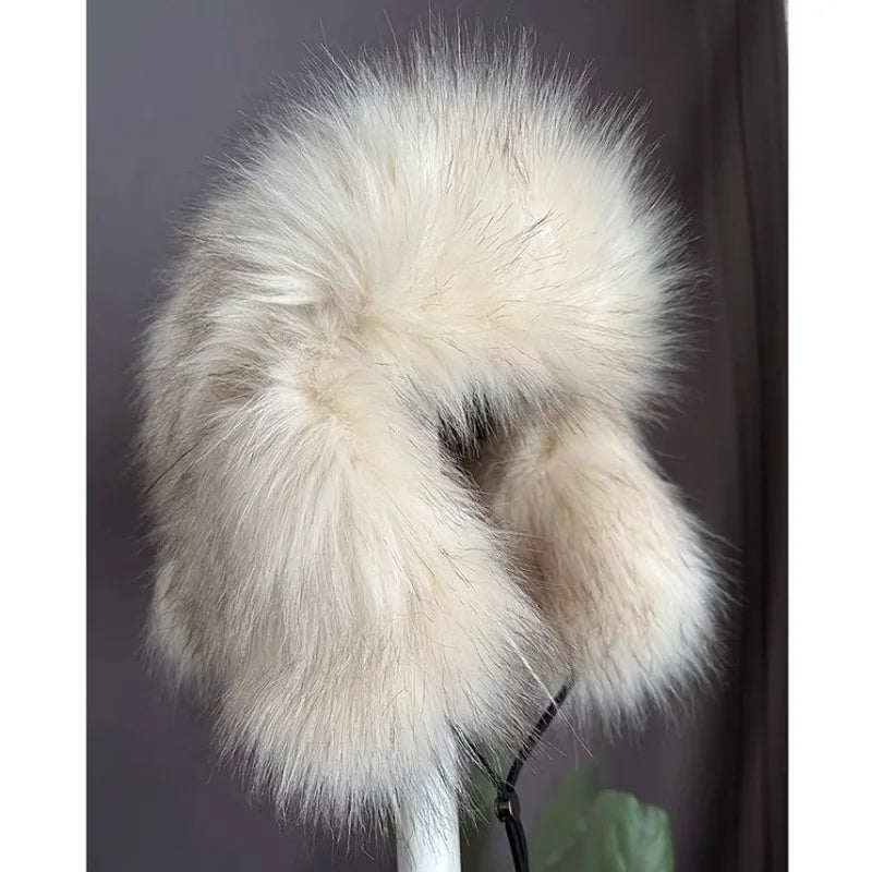Faux Fur Bomber Hat