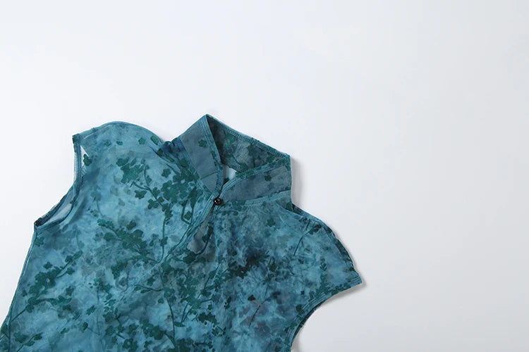Blossom Mesh Top