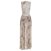 Cream Crush Skirt Set