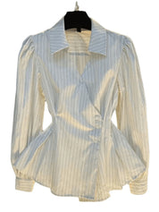French Striped Long Sleeved Shirt