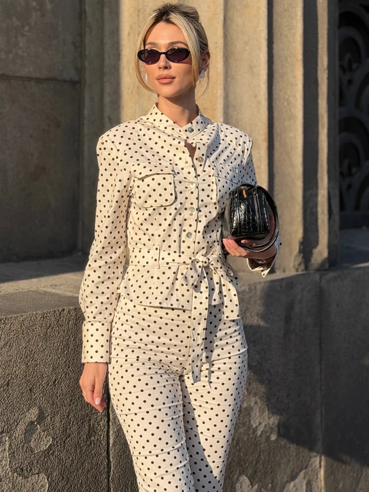 Polka Dot Jacket