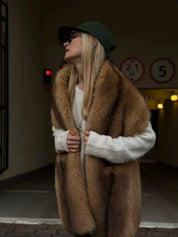 Luxury Faux Fur Scarf