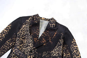In The Wild Leopard Trench Coat