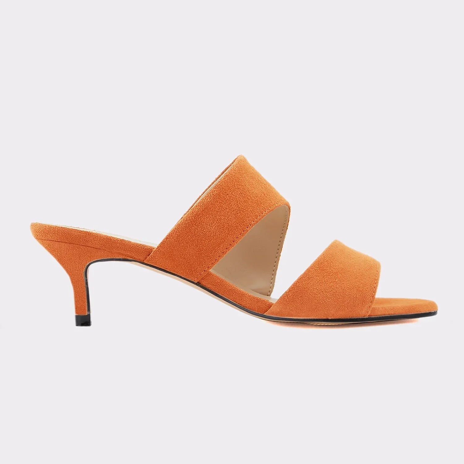 Suede Summer Mule