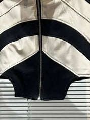 Black And White Contrast Jacket