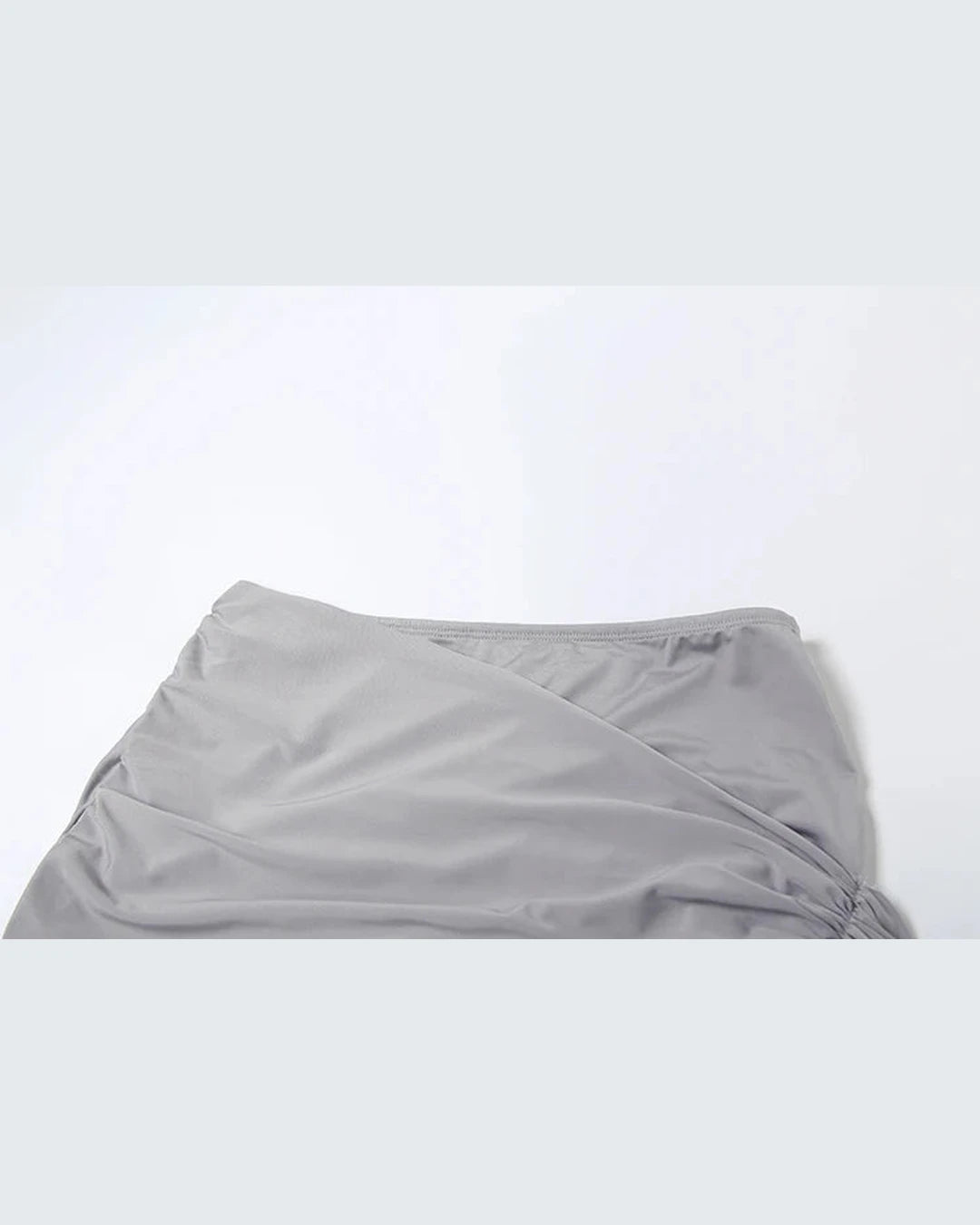 Ribbon Skirt Ruched 2 Piece Set