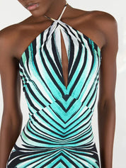 Blue Rays Jumpsuit