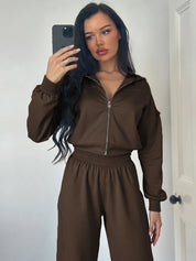 Sporty Tracksuit Set