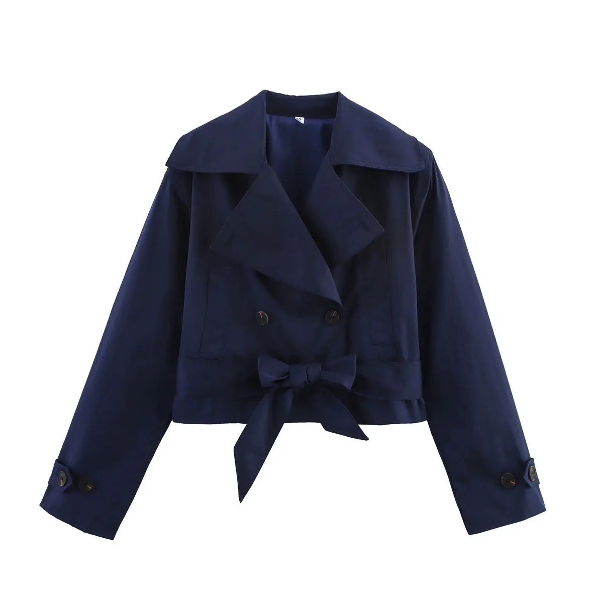 Cropped Trench Coat