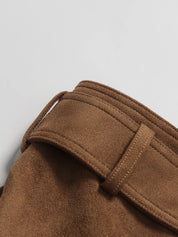 Coco Suede Cut Out Skirt