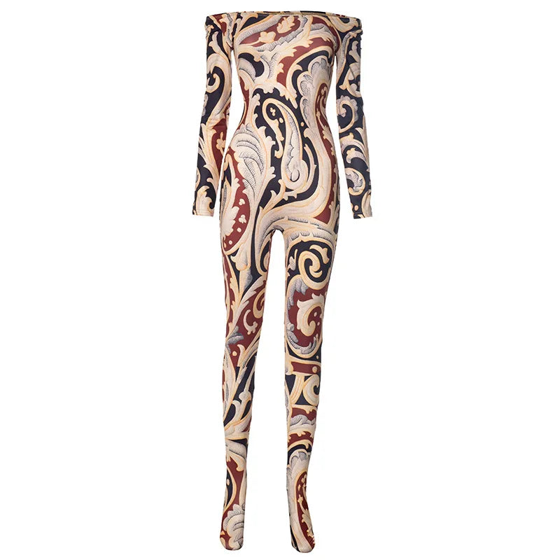 Vatican Printed Jumpsuit