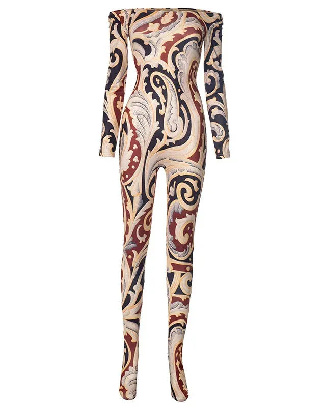 Vatican Printed Jumpsuit