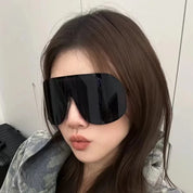 Oversized Shield Sunglasses