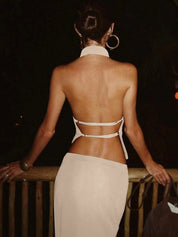 Bora Bora 2 Piece Halter Skirt Set
