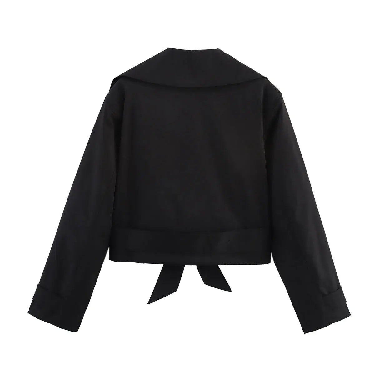 Cropped Trench Coat