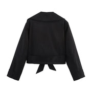 Cropped Trench Coat