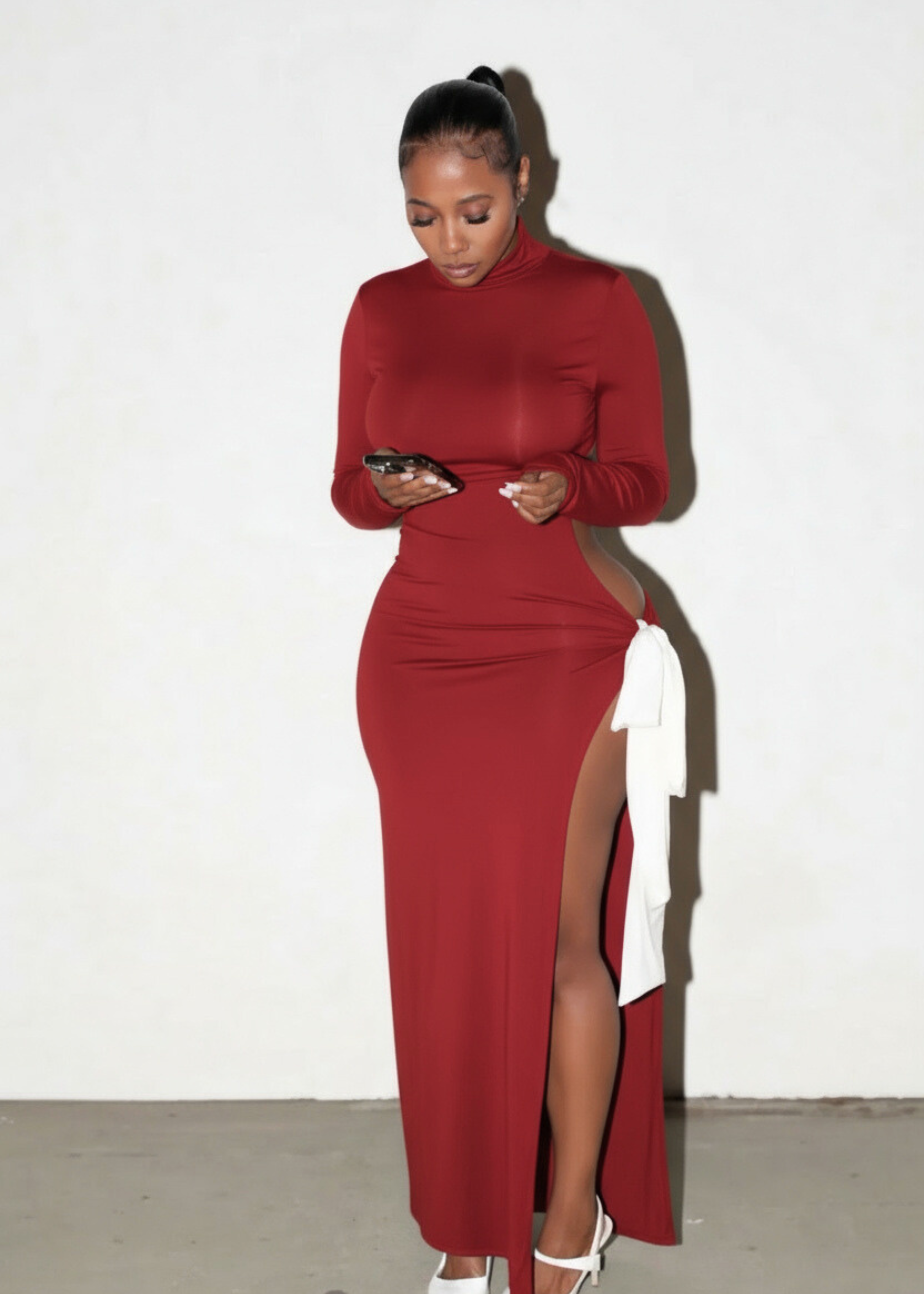 No Side Affairs Maxi Dress
