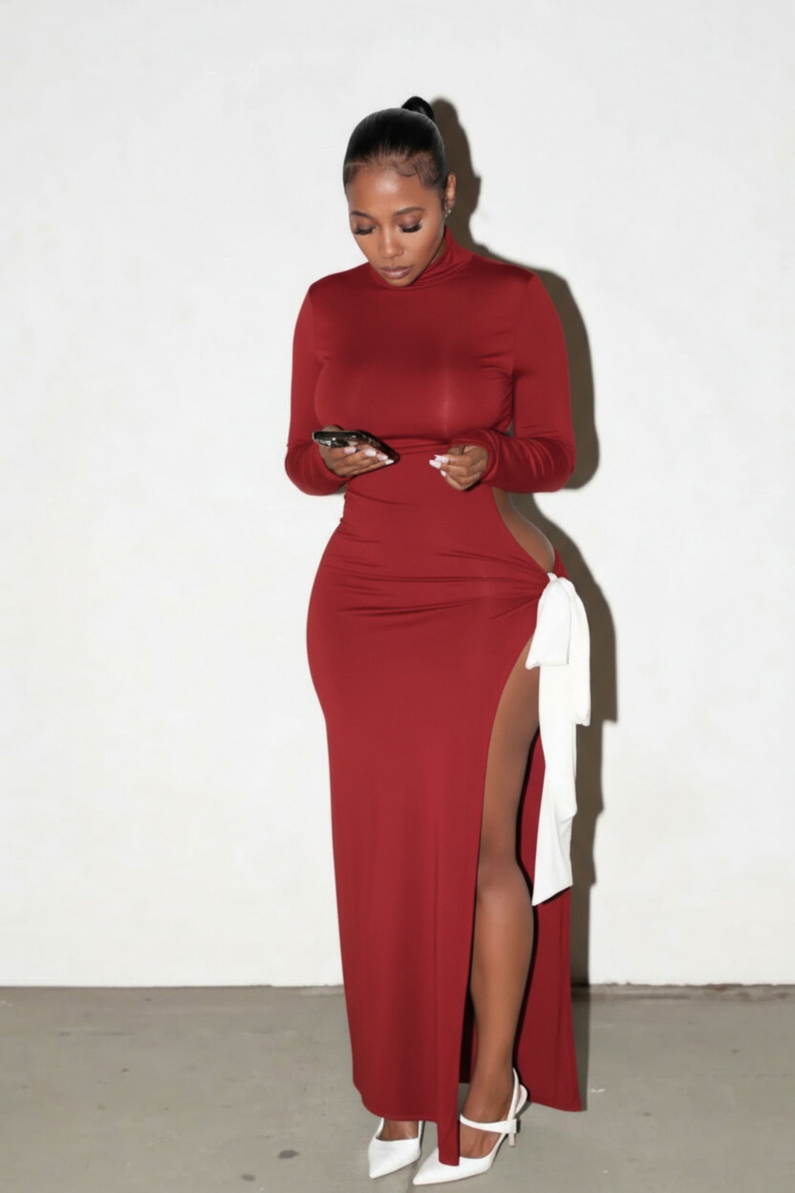 No Side Affairs Maxi Dress