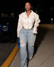 Fleur De Femme Crop Jacket