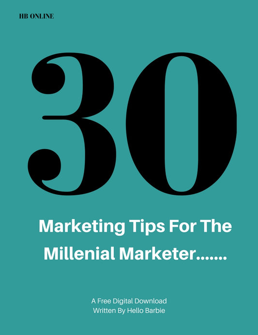 30 Marketing Tips For The Millennial Marketer